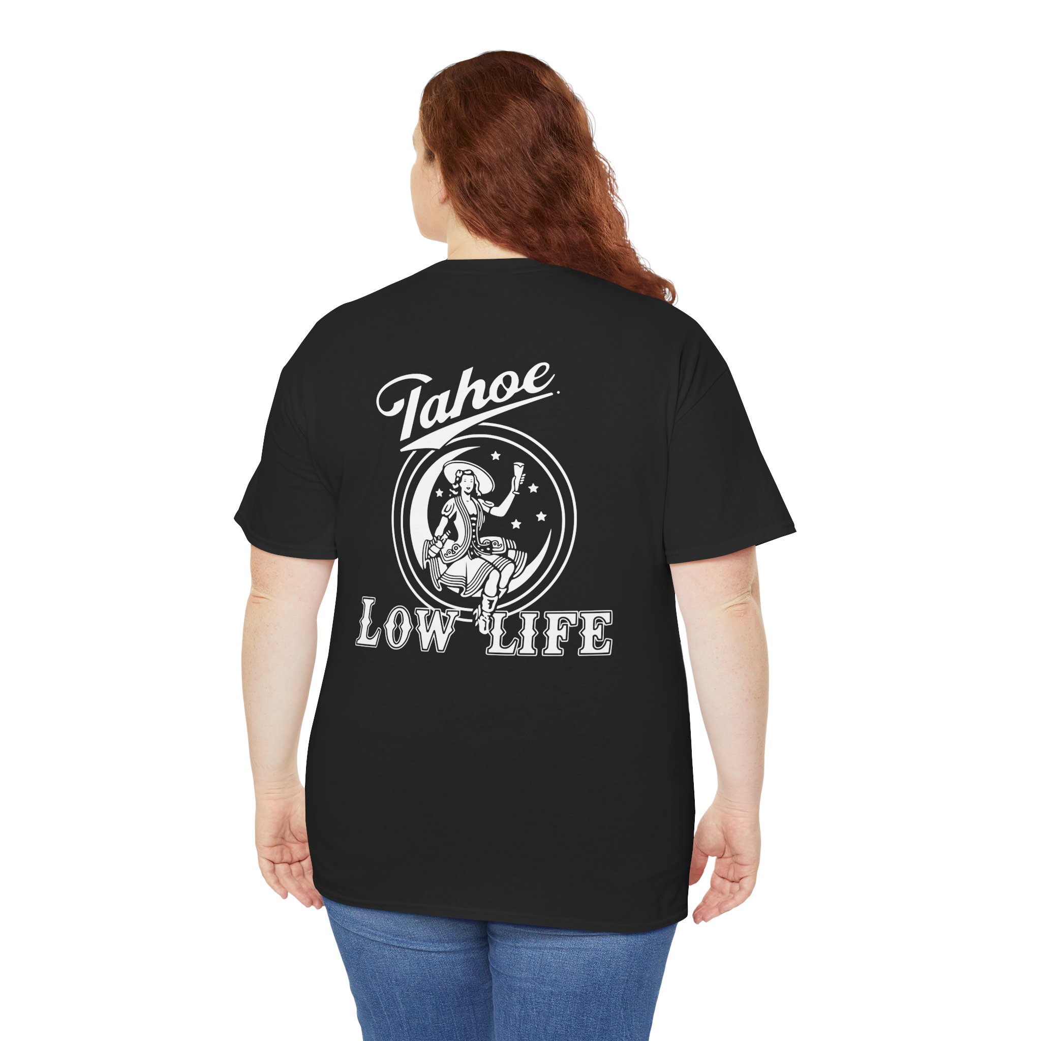 Tahoe Low life Unisex Heavy Cotton Tee - Image 3